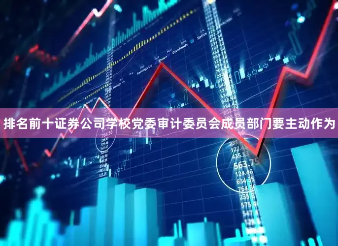 排名前十证券公司学校党委审计委员会成员部门要主动作为